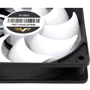 Кулер Frime Black/White (FWF120HB20PWM): Назначение для корпуса