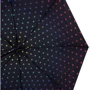 Зонт женский полуавтомат Happy Rain черный (U42278-1): Фасон Складной (3 сложения)