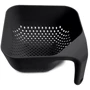 Друшляк малий Joseph Joseph Square Colander Small Чорний (Black) (40002) фото 4