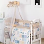 Постельный комплект 8 эл. Twins Modern ІІ 4028-P-115, Сова, бежевый