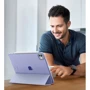Аксессуар для iPad BeCover Case Book Tri Fold Hard Purple for iPad Pro 11 M4 2024 (711729) фото 5