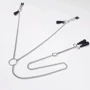 Зажимы для сосков и клитора Art of Sex Nipple and clit clamps Black Pearl