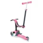 Самокат GLOBBER серии GO UP SPORTY PLUS LIGHTS 5в1 розовый, колеса с подсветкой, 20/50кг (642-110)