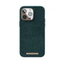 Чехол для iPhone Njord Salmon Leather MagSafe Case Green (NA44SL02) for iPhone 14 Pro Max: Цвет зеленый