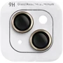 Защитное стекло для iPhone Epik Metal Classic Gold for Camera iPhone 15 / 15 Plus