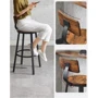 Барный стул Leobert Comfy 2 штуки Loft (5903332069842): Материал каркаса металл, ДСП