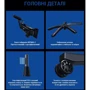 Кресло игровое Anda Seat Luna Black/Blue Size L (AD18-44-BS-PV) фото 15