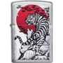 Запальничка Zippo 200 Asian Tiger Design Срібляста (Zippo 29889)