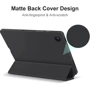 Аксессуар для планшетных ПК Epik Book Cover with Stylus Holder Black for Samsung Galaxy Tab A8 10.5 (2021) SM-X200 / SM-X205: Материал TPU+PC, Искусственная кожа, Пластик, TPU