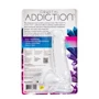 Прозрачный фаллоимитатор на присоске ADDICTION - Clear Dildo with Balls 7″ + вибропуля