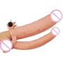 Двойная насадка на пенис с вибрацией LoveToy Pleasure X-Tender Series