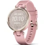 Смарт-часы Garmin Lily Cream Gold Bezel with Dust Rose Case and Silicone Band (010-02384-13)