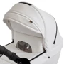 Универсальная коляска 2 в 1 Broco Miracle Black 9023-BMB-05, white, белый фото 18
