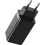 Зарядний пристрій Baseus Wall Charger GaN2 2xUSB-C+USB 65W Black with USB-C Cable (CCGAN2P-B01): Кабель в комплекті USB-C