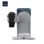 Зарядное устройство WIWU Wireless Charger Stand Power Air 3in1 PA3IN 15W White for Apple iPhone, Apple Watch and Apple AirPods: Тип беспроводное