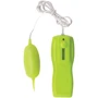 Виброяйцо, светящееся в темноте Glo-Glo a Go-Go Electric Lemon Flicker Tip Vibrating Bullet, лайм