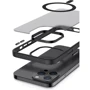 Чохол для iPhone Mobile Case TPU+PC Metal Buttons with MagSafe Colorful Black для iPhone 14 Pro Max: Тип чохла накладка на заднюю часть