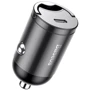 Зарядний пристрій Baseus Car Charger USB-C Tiny Star Mini PPS QC 30W Grey (VCHX-B0G)