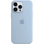 Чохол для iPhone Apple Silicone Case з MagSafe Sky (MQUP3) для iPhone 14 Pro Max: Матеріали Силикон