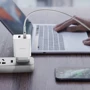 Зарядний пристрій Baseus USB Wall Charger Speed Mini 2xUSB 2.1A 10.5W White with Lightning Cable (TZCCFS-R02) фото 6