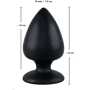 Анальная пробка Orion - Black Velvets Butt Plug Extra