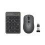 Комплект бездротовий A4Tech FG1600C Air2 (Grey)