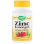 Nature's Way Zinc Lozenges 60 Lozenges Wild Berry Flavor Глюконат цинка с ягодным вкусом