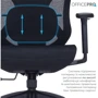 Кресло офисное OfficePro Atlas (OC630-B-B-B)