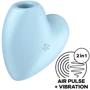 Клиторальный стимулятор Satisfyer Cutie Heart с вибрацией blue