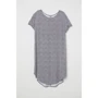 Сукня H & M 4010448 48 чорно-біле повсякденне до середини стегна