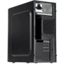 Корпус QUBE QBG10M 400W Black (QBG10M_MN4U3): Материал передней панели пластик