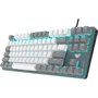 Клавиатура Aula F3287 Keycap KRGD Blue USB UA Grey/White (6948391240954): Тип клавиш механический
