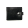 Мужское портмоне DNK Leather черное (Full Purse col.J)