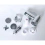 Мясорубка Kumtel HMG-03 White: Дополнительные возможности функция Реверс, Металлическая втулка, Прорезиненные ножки