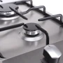 Варочная поверхность газовая Pyramida PFX 320 Inox: Рабочая поверхность нержавеющая сталь