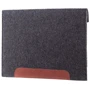 Gmakin Cover Envelope Felt Brown/Dark Grey (GM11) for MacBook 13-14": Цвет серый (Space Gray)