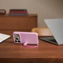Чехол для iPhone Beats iPhone 17 Pro Kickstand Case with MagSafe and Camera Control - Pebble Pink (MGY84)