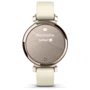Смарт-часы Garmin Lily 2 Cream Gold with Coconut Silicone Band (010-02839-00): Материал корпуса алюминий