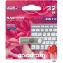 USB-флешка GOODRAM 32GB UUN2 Valentine USB 2.0 Silver (UUN2-0320S0R11-V): Стандарт USB USB 2.0