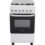 Плита комбінована Eleyus TEKNA 5007 CF WH: Кількість електричних конфорок немає