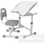 Комплект FunDesk Парта і стілець-трансформери Sole II Grey