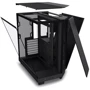 Корпус NZXT H6 Flow All Black (CC-H61FB-01): Матеріал передній панелі сталь