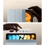 Аксесуар для iPad BeCover Case Book Tri Fold Hard Light Blue для iPad Mini 7 2024 (712453): Особливості трансформируется в подставку, Удобно держать в руке, Стильный дизайн, Надежная защита от царапин и загрязнений
