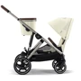 Прогулочная коляска Cybex Gazelle S TPE Seashell Beige (522002713): Материал колес резина