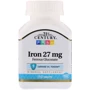 21st Century Iron 27 mg 110 Tablets
