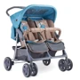 Коляска для двойни Lorelli TWIN (blue/beige moon bear): Возможность установки люльки нет