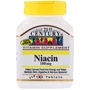 21st Century Niacin 100 mg 110 Tablets