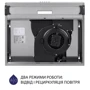 Вытяжка Minola HPL 614 I: Материал корпуса нержавеющая cталь