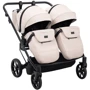 Коляска универсальная для двойни 2 в 1 Adamex Leo Duo Eco SA-7 лате (681144): Материал колес полиуретан