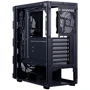 Корпус Prologix E114 Black: Материал передней панели пластик